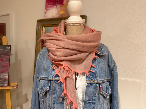 Halstuch ROSA (100% Kaschmir)