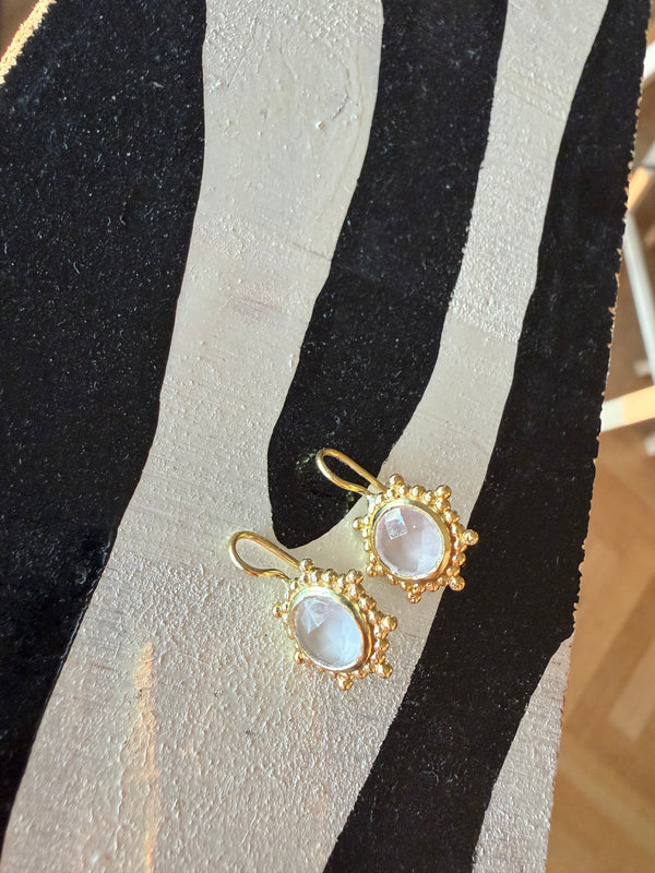 Ohrhängerli ROSIE, gelb vergoldet (chf 60.00 statt chf 160.00)