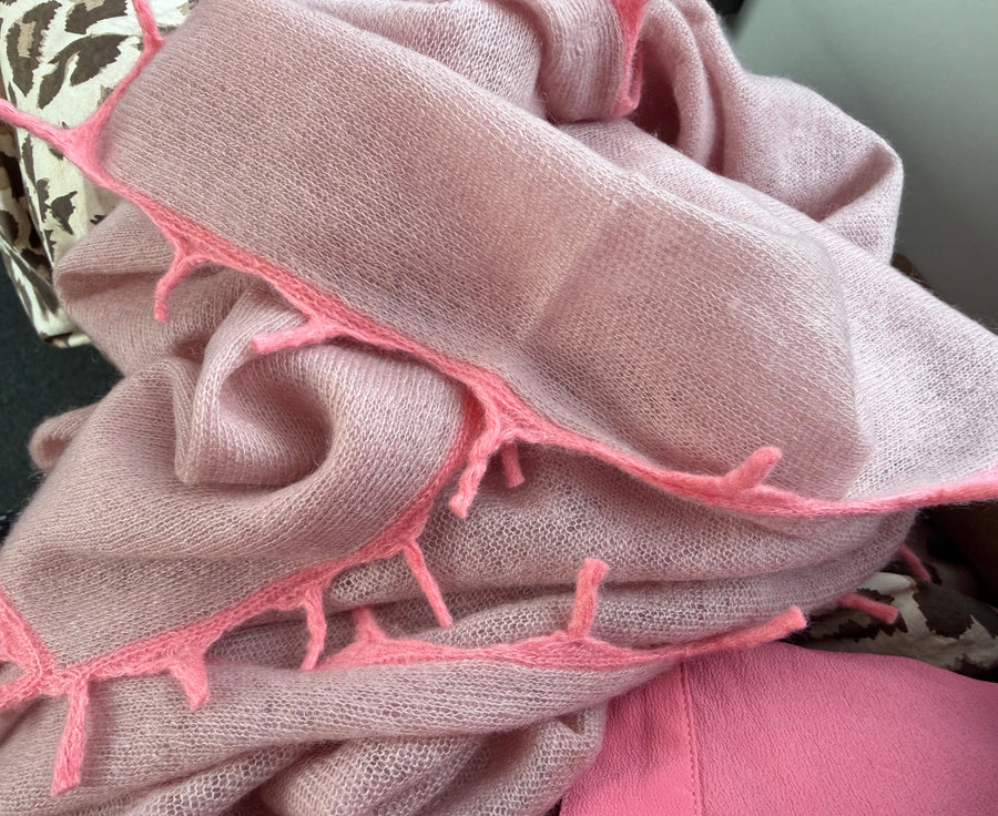 Halstuch ROSA (100% Kaschmir)