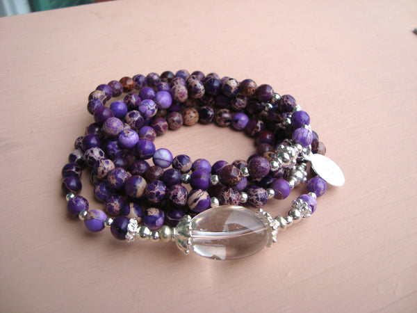 One-Hit-Wonder Armband & Halskette LA VIOLETTE